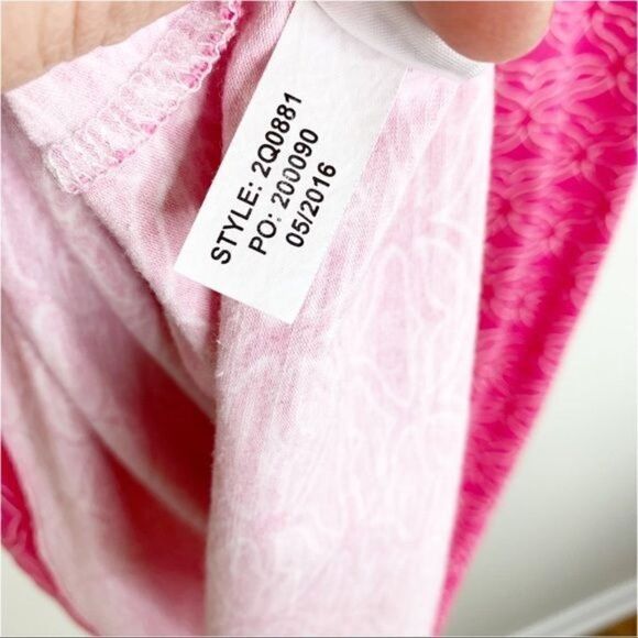 Vineyard Vines Size S Pink Whale Tail Print T-Shirt Dress NWOT - Picture 12 of 12